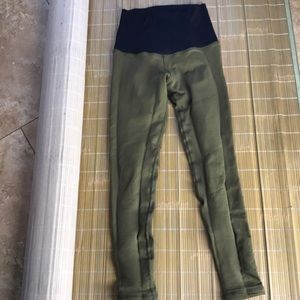 Legging olive green